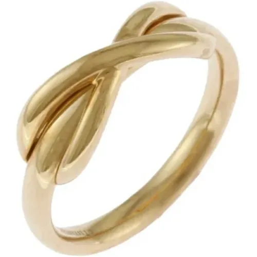 Pre-owned Rose Gold rings , female, Sizes: ONE SIZE - Tiffany & Co. Pre-owned - Modalova