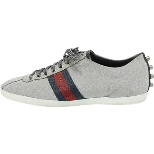 Pre-owned Stoff sneakers - Gucci Vintage - Modalova