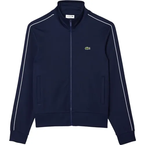 Paris Jacket Sweatshirt Ss24 , male, Sizes: S, XS, M - Lacoste - Modalova