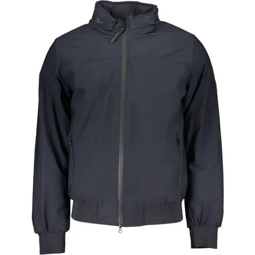 Removable Hood Long Sleeve Jacket with Internal and External Pockets , male, Sizes: 2XL, S - North Sails - Modalova