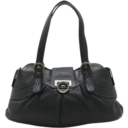 Pre-owned Leather handbags , female, Sizes: ONE SIZE - Salvatore Ferragamo Pre-owned - Modalova