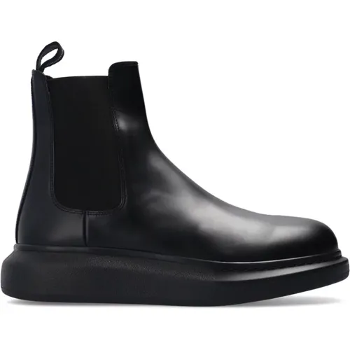 Flagship-Sohle Chelsea-Stiefel , Herren, Größe: 40 1/2 EU - alexander mcqueen - Modalova