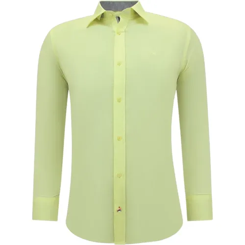 Neat Stylish Shirt - Slim Fit Blouse Stretch , male, Sizes: M, L, XL, S, 2XL - Gentile Bellini - Modalova