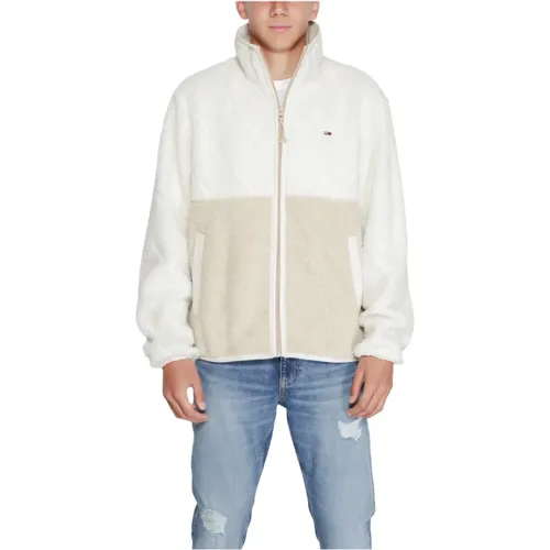 Goldener Reißverschluss Mantel Herbst/Winter Männer , Herren, Größe: M - Tommy Hilfiger - Modalova