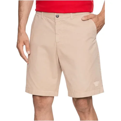 Baumwoll-Bermuda-Shorts - Armani , Herren, Größe: S - Emporio Armani - Modalova