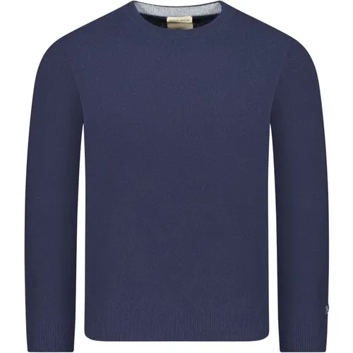 Lambswool Crewneck Sweater , male, Sizes: M, XL, L, 2XL - Woolrich - Modalova