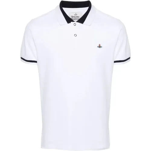 Classic Pique Polo Shirt , male, Sizes: 3XL - Vivienne Westwood - Modalova