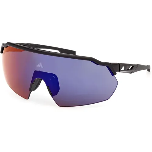 Matte /Violet Sunglasses Sp0093 , unisex, Sizes: ONE SIZE - Adidas - Modalova