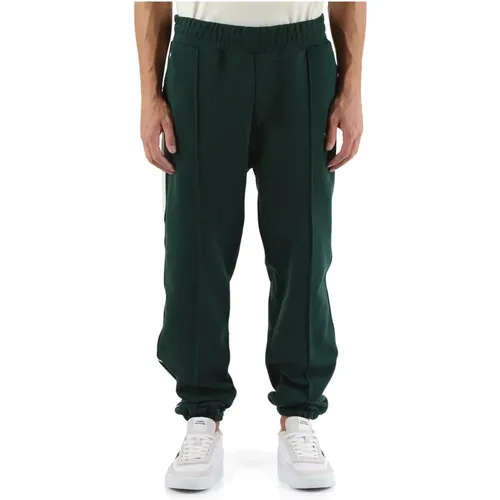 Sporty Cotton Sweatpants with Side Stripes , male, Sizes: M, S, XL, L - Tommy Hilfiger - Modalova