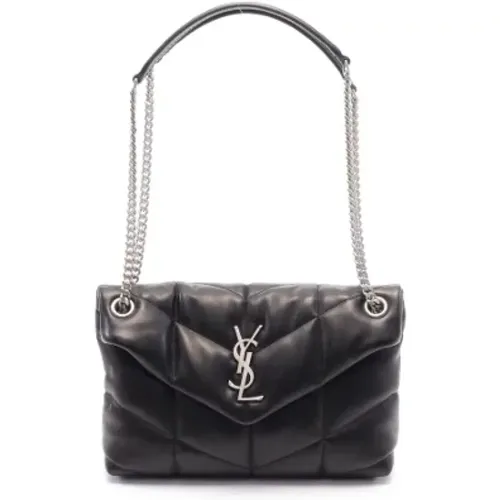 Pre-owned Leather shoulder-bags , female, Sizes: ONE SIZE - Yves Saint Laurent Vintage - Modalova