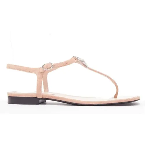 Pre-owned Suede sandals , female, Sizes: 3 1/2 UK - Chanel Vintage - Modalova