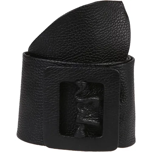 Leather Belt Made in Italy , female, Sizes: ONE SIZE - Crida Milano - Modalova