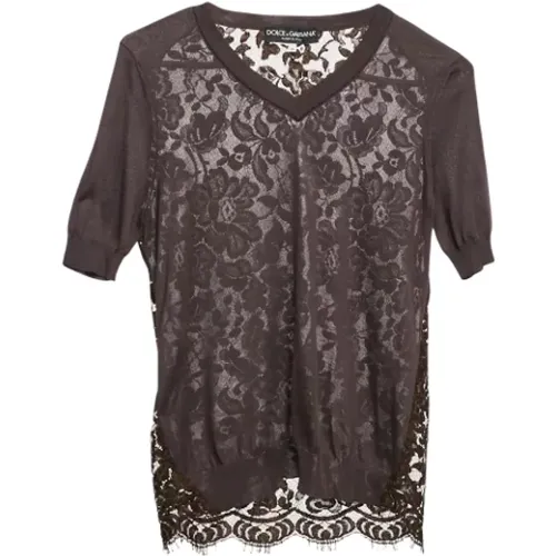 Pre-owned Fabric tops , female, Sizes: S - Dolce & Gabbana Pre-owned - Modalova