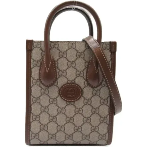 Pre-owned Leather gucci-bags , female, Sizes: ONE SIZE - Gucci Vintage - Modalova