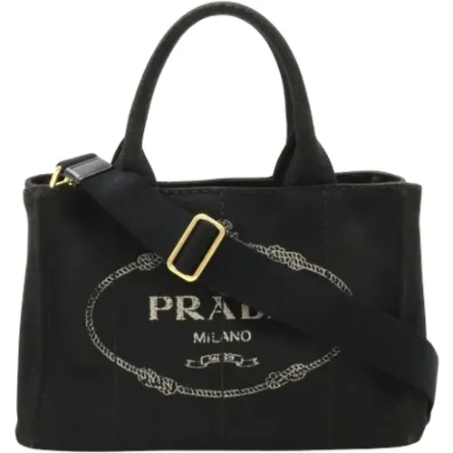 Pre-owned Canvas prada-bags , female, Sizes: ONE SIZE - Prada Vintage - Modalova