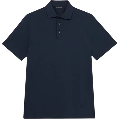 Marineblaues Baumwoll-Poloshirt,Weißes Baumwoll-Polo-Shirt,Grünes Baumwoll-Poloshirt,Braunes Baumwoll-Poloshirt - Brooks Brothers - Modalova