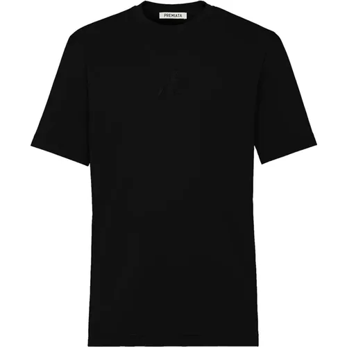 Kurzarm Baumwoll T-Shirt mit Logo , Herren, Größe: M - Premiata - Modalova