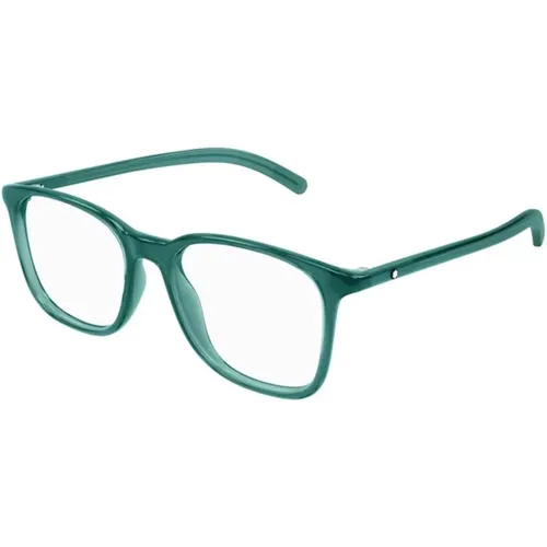 Grüne Mb0327O 004 Sonnenbrille - Montblanc - Modalova