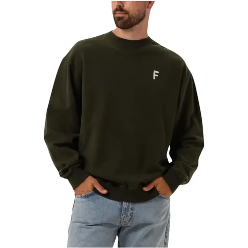 Grüner Sweatshirt Escape Komfort Stil , Herren, Größe: M - Forét - Modalova