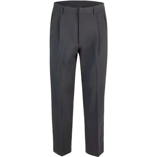 Trousers with Pockets and Zip , male, Sizes: L - Emporio Armani - Modalova