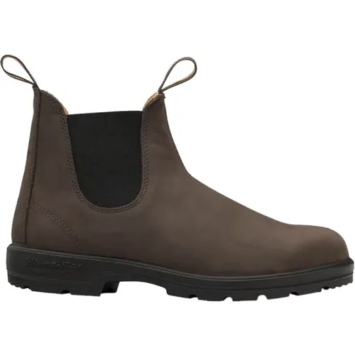 Leather Unisex Boots , male, Sizes: 9 1/2 UK, 10 UK, 11 UK, 7 1/2 UK - Blundstone - Modalova