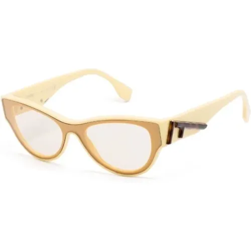 Stilvolle Sonnenbrille mit Zubehör - Fendi - Modalova