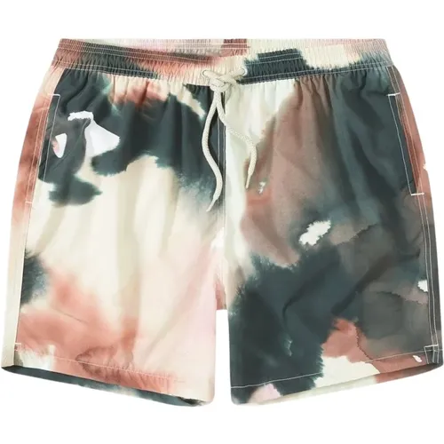 Boxer shorts with tie&dye print , male, Sizes: L, M, S - closed - Modalova