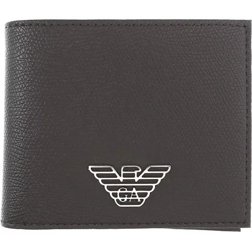 Classic Leather Wallet Set , male, Sizes: ONE SIZE - Emporio Armani - Modalova