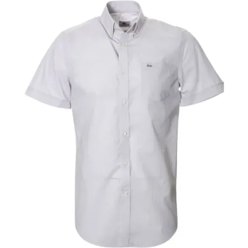 Graues Casual Button Down Hemd - Lacoste - Modalova