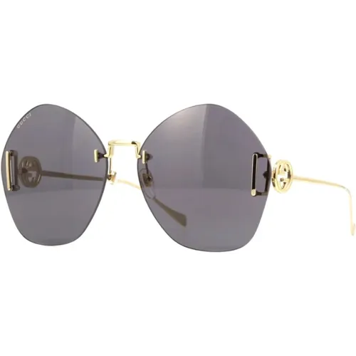 Stylish Sunglasses , female, Sizes: ONE SIZE - Gucci - Modalova