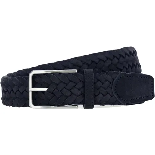 Belt , male, Sizes: 100 CM, 110 CM, 105 CM, 115 CM, 90 CM, 95 CM - Canali - Modalova