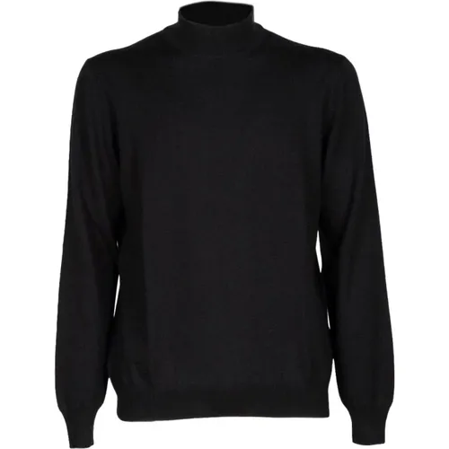 Merino Wool Sweater by Lupo , male, Sizes: 4XL, 5XL - Gran Sasso - Modalova