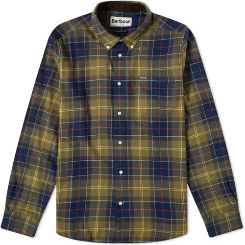 Classic Tartan Tailored Shirt , male, Sizes: L, M, XL - Barbour - Modalova