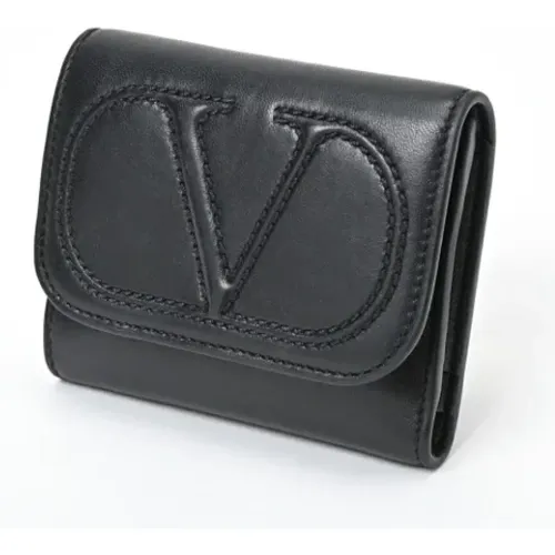 Pre-owned Leather wallets , female, Sizes: ONE SIZE - Valentino Vintage - Modalova