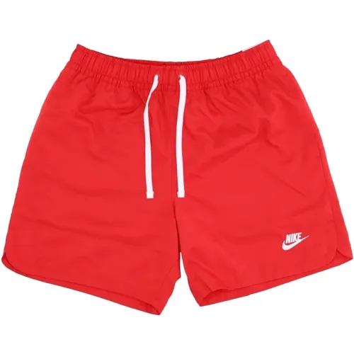 Gewebte gefütterte Flow-Badeshorts , Herren, Größe: XL - Nike - Modalova