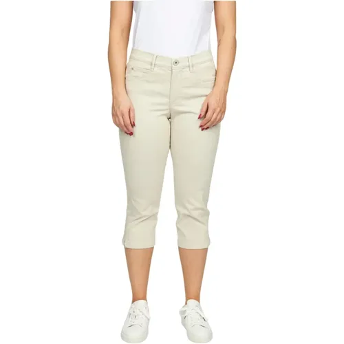 Classic Cropped Pants New Kitt , female, Sizes: L, 2XL, XL, M, S, XS, 3XL - 2-Biz - Modalova