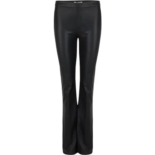 Stylische Leder Tyson Flare Hose , Damen, Größe: XL - Dante 6 - Modalova