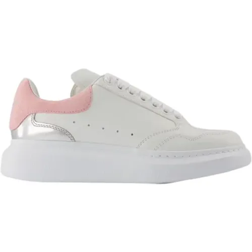 Leather sneakers , female, Sizes: 6 UK, 4 UK, 7 UK, 3 UK, 8 UK, 5 UK - alexander mcqueen - Modalova