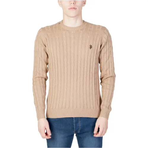 Mens Cotton Sweater , male, Sizes: XL - U.s. Polo Assn. - Modalova
