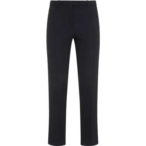 Classic Dark Blue Pants , female, Sizes: S, 2XS - Max Mara - Modalova