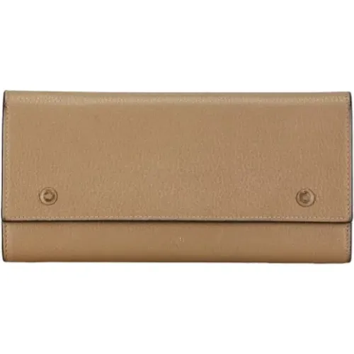 Pre-owned Leather wallets , female, Sizes: ONE SIZE - Celine Vintage - Modalova