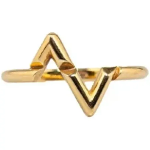 Pre-owned Gold rings , female, Sizes: ONE SIZE - Louis Vuitton Vintage - Modalova