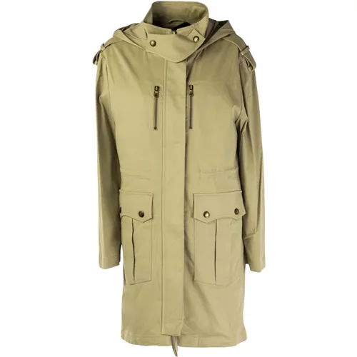 Damen Parka Jacke Grün Outlet Preis , Damen, Größe: M - PATRIZIA PEPE - Modalova