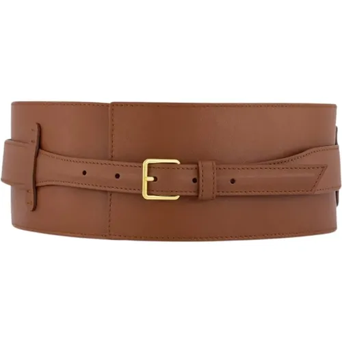 Luxury Leather Wrap Belt , female, Sizes: XS/S - altuzarra - Modalova