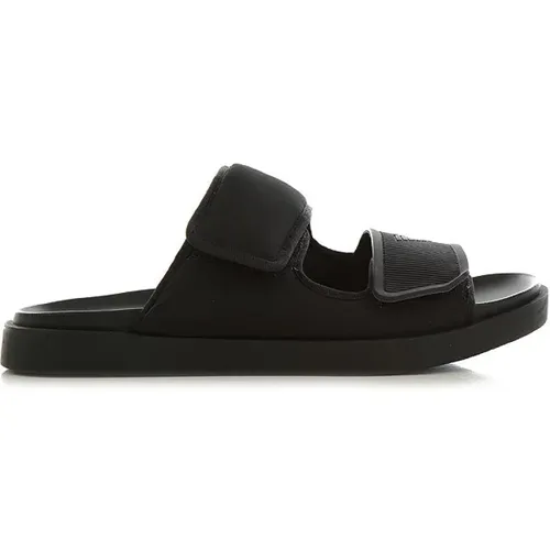Noos Men`s Slider Sandals , male, Sizes: 8 UK, 10 UK, 9 UK, 11 UK, 7 UK - Emporio Armani - Modalova