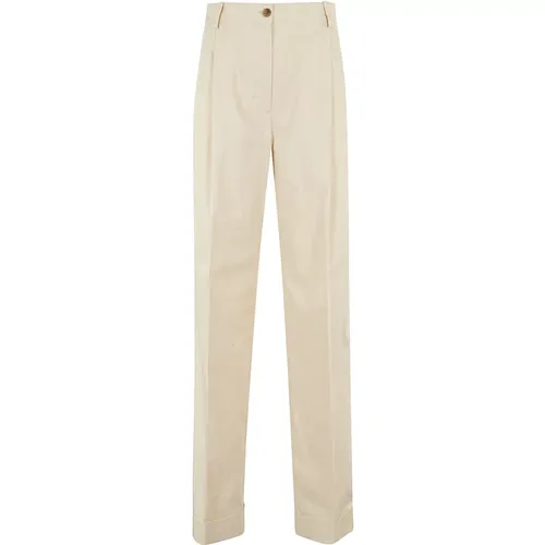 Pleated Trousers , female, Sizes: 2XS, S - Maison Kitsuné - Modalova