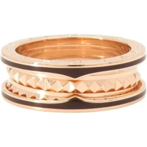 Pre-owned Rose Gold rings , female, Sizes: ONE SIZE - Bvlgari Vintage - Modalova