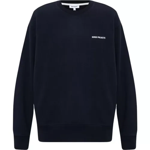 Arne sweatshirt , Herren, Größe: S - Norse Projects - Modalova