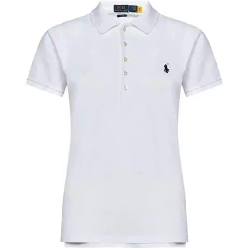 Einfaches Polo Shirt , Damen, Größe: XL - Ralph Lauren - Modalova