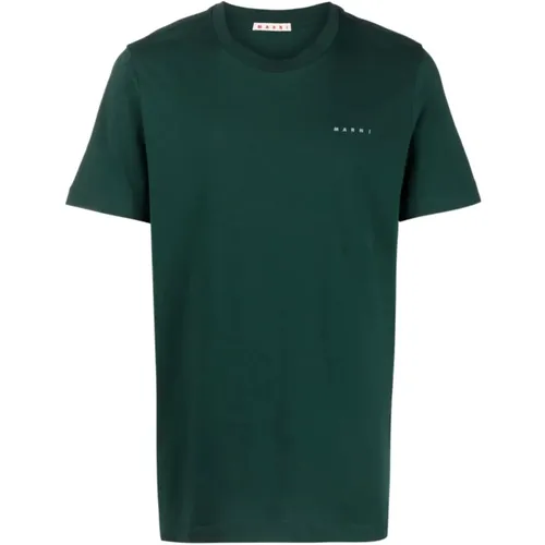 Sacramento Men`s T-Shirt , male, Sizes: XL, S - Marni - Modalova